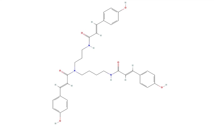 Tricoumarin-Spermidine-structure