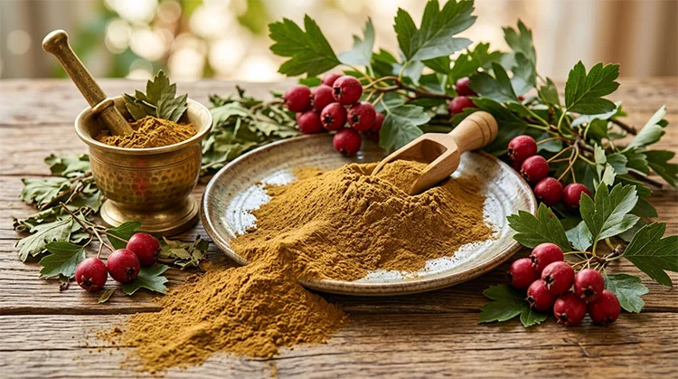 Hawthorn-Leaf-Extract Hawthorn-Leaf-Extract